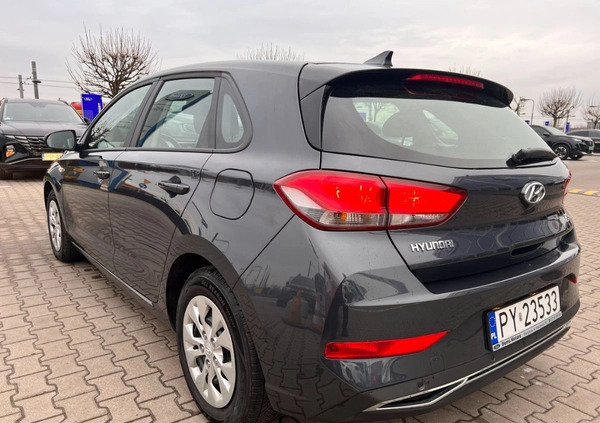 Hyundai I30 cena 69900 przebieg: 16359, rok produkcji 2022 z Czyżew małe 466